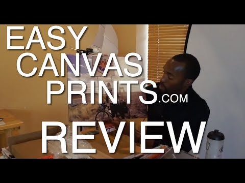 Easy Canvas Prints Review - From Online Order Placement to Shipped
