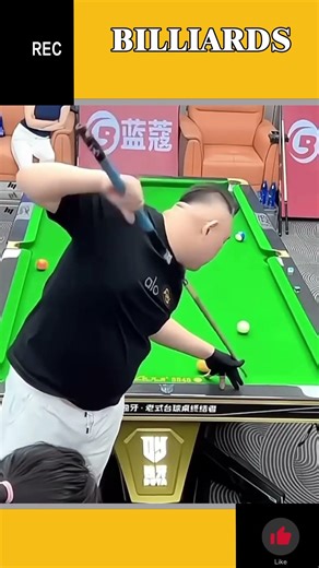 Unbelievable Billiards Shot #shorts #billiards #snooker #poolshots #cueball #8ballpool #pool