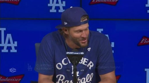 Kershaw describes 'best feeling in the world' after final home regular-season start