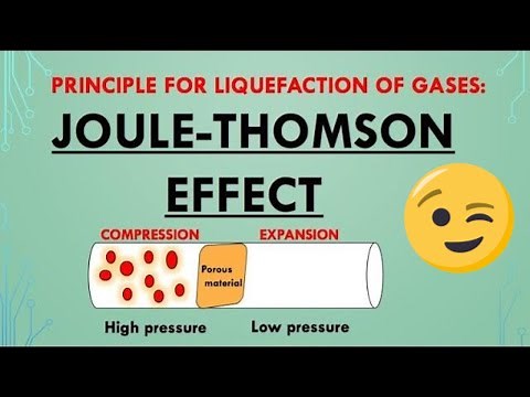 Joule-Thomson Effect Experiment😊 | Liquefaction of Gases | Gaseous State of Matter