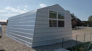 Harbor Freight Coverpro 12x20 made into a Metal Building part 2