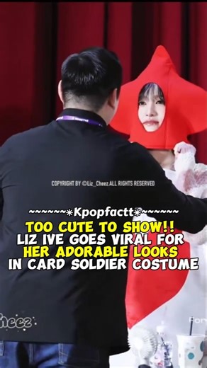 Too Cute to Show!! Liz IVE Goes Viral For Her Adorable Looks in Card Soldier Costume