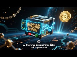9424$ in Daily? AI-Powered Bitcoin Miner 2025 (No GPU | No Setup Needed)