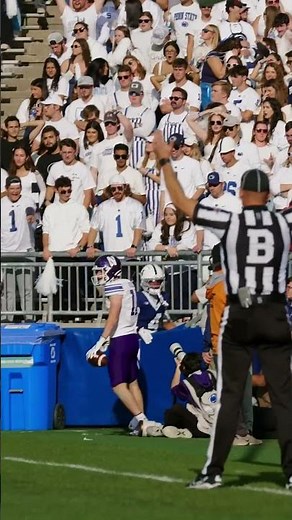 Griffin Wilde Touchdown vs. Penn State | Northwestern Football