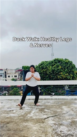 Duck Walk for Healthy Legs | Improve Strength & Support Nerve Health