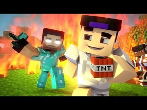 Arvore Explosiva / Explosive tree - Minecraft Animation (1080p)