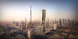 UNStudio Reveals Recent Construction Images of Wasl Tower in Dubai