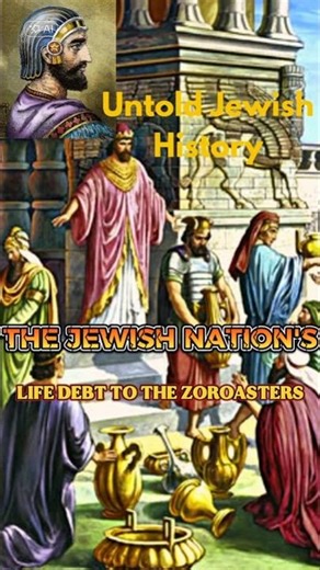 The Forgotten Debt: How Zoroastrians Saved the Jewish People#facts #history #ancientpersia