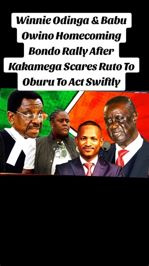 Winnie Odinga & Babu Owino Unveil Rally in Bondo
