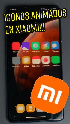 Cómo tener iconos animados en Xiaomi. #Xiaomi #redmi #pocophone #miui #miui12 #miui 12.5 #miui11 #temasmiui12 #miuiglobal #xiaomimexico