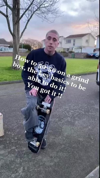 Mastering the 50-50 Grind on a Skateboard Box
