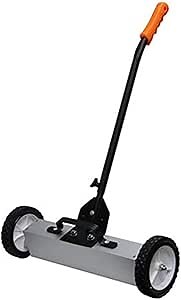 ATO 36" Rolling Magnetic Sweeper, 45 lbs,Magnetic Sweeper Pickup Tool, Adjustable Handle and Floor Clearance (36")