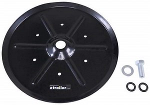 Replacement Footpad Kit for Lippert Hydraulic RV Landing Gear - 12" Diameter Lippert Accessories and