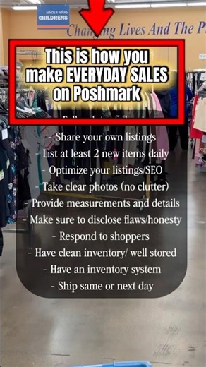 CHEATSHEAT - How to make daily sales on Poshmark #reselling #poshmarktips #resellingtips #howto #fyp