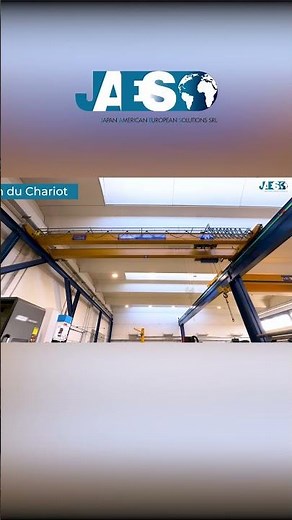 Le pont roulant expliqué en 3 étapes simples 🔧#pontroulant #ingénierie #industrie #machinerie