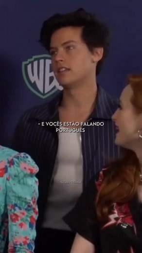 Cole Sprouse Interview and Riverdale Moments in Portuguese