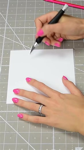 🔵Multi-layered paper sculpture🔵 #cra #art #DIY #TikTokpartner #LearnOnTikTok #artist #artlessons #paperart #tutorial | Kate Kelley