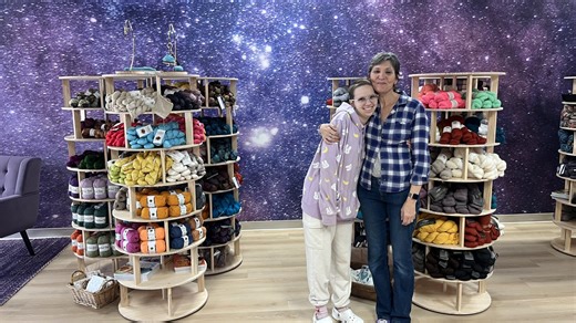 Lubbock is getting a yarn store with a galaxy theme. Here's what to expect.