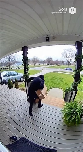 Porch pirate vs pig posse