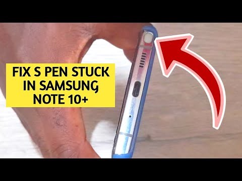 NEW: Fix S PEN STUCK In Samsung Galaxy Note 10 plus