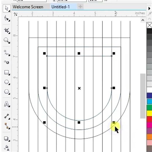 CorelDRAW Tutorial #shorts #logo