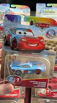 I found the new 2026 #DisneyCars Color Changers!
