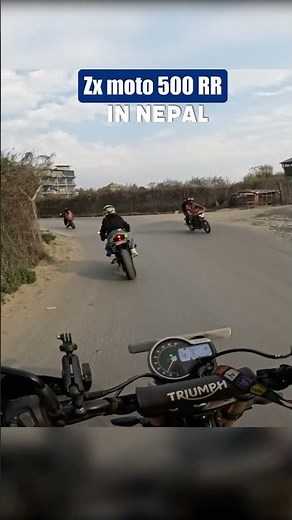 ZX Moto 500RR 🔥 84HP Inline-4 Beast | Specs & Sound #shorts #zx500rr #NepalBikes #midhillrider