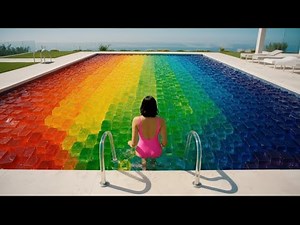 Which pool are you swimming in? 🏖️ | AI ASMR for Deep Relaxation