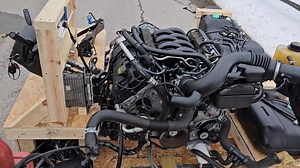 7.6K views · 124 reactions | We have not one but TWO Coyote Engine Turn Key Pallets available right now! The first one is a 2012 Mustang GT 5.0L with the 6 speed auto trans and 62k miles. The other one is a 2014 F150 5.0L with the 6 speed auto trans and 4x4 transfer case with 50k! Which one are you going with? Link below to both Coyote packages! https://clevelandpap.com/product-category/engine-packages/ | Cleveland Power And Performance | Facebook