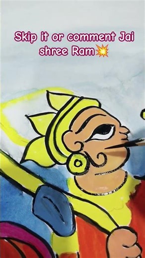 Shree RamLaxmanHanuman #ramnavami #ramsetu #painting #drawing #ideas #postercolour #design #sea