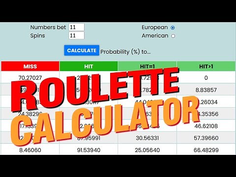 FREE Roulette Calculator (Bet Probabilities)