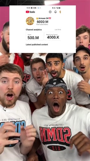 Even MrBeast is shocked! 😱🌍"#mrbeast #sidemen #reaction #6000M
