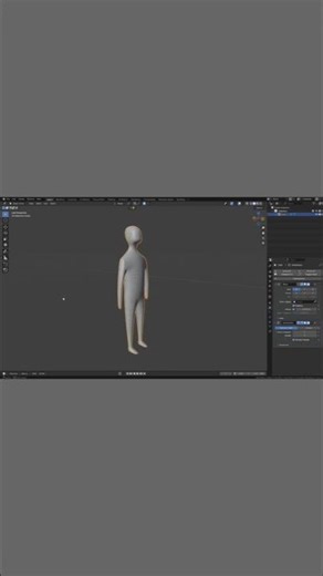 low poly Base Model in "Human" #human #3d #explained