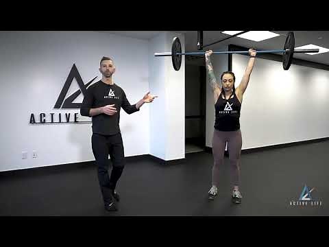 Barbell Overhead Hold