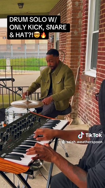 Kick, Snare, and Hi-Hat Drum Solo Experiment