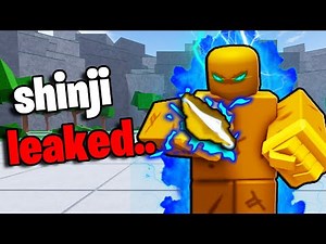 The FULL SHINJI MOVESET Just Got LEAKED.. | Legends Battlegrounds