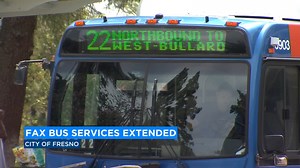 Fresno to extend service hours of FAX buses