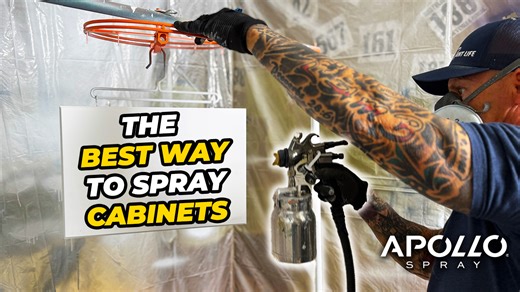 7.7K views · 35 reactions | The BEST cabinet refinishing HVLP system from Apollo. All about the Precision-6 with the new Black gun. | The Idaho Painter | Facebook