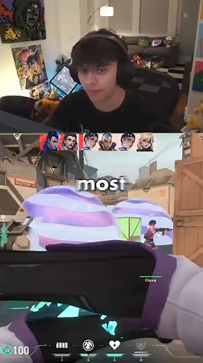 most calm player in valorant 🥶 | Grim Valorant
