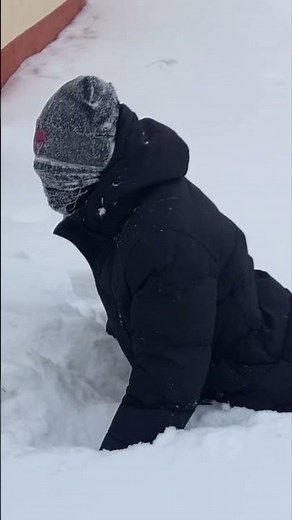 Man Backflips Into Deep Snow