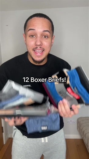 12 Pairs of Affordable Cotton Mix Boxers for Sale