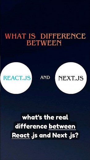 Understand React JS and Next JS (Super Easy) #reactjs #nextjs