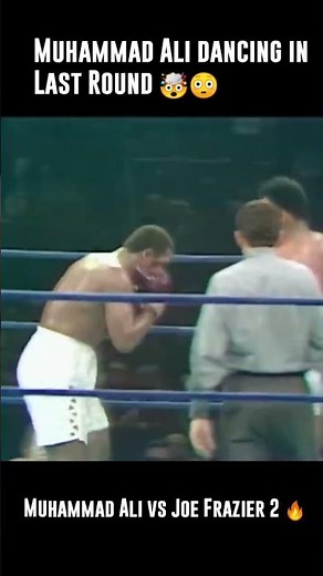 Muhammad Ali Dancing In The Ring vs Joe Frazier 🤯😳 Legendary Ali Shuffle Return in the Final Round!🤯