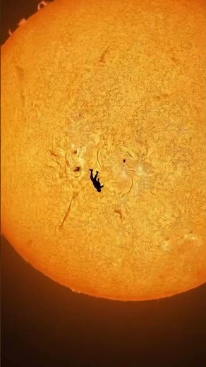 ‘The Fall of Icarus’: Photo Showing Man In Free Fall Infront Of Sun Goes Viral