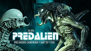 Predalien 3D STL
