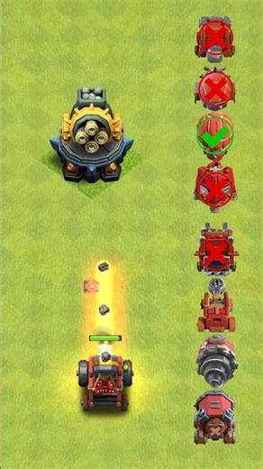 Who Wins? Siege Machines vs Multi Gear Tower 💥 | Clash of Clans