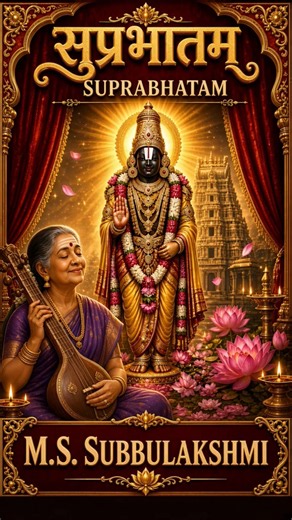 Suprabhatam by MS Subbulakshmi | Lord Venkateswara Morning Prayer | Tirupati Balaji