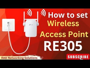 How to Quick Setup TP-Link RE305 AC1200 Wi-Fi Range Extender - English