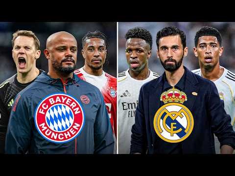 MISSÃO IMPOSSÍVEL? ANALISANDO AS ESCALAÇÕES DE BAYERN E REAL MADRID PARA O JOGO DE QUARTA!