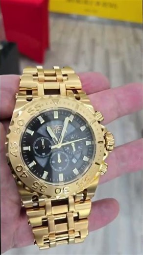 Invicta Coalition Forces Chaos Men's Watch - 50mm, Gold (49763)